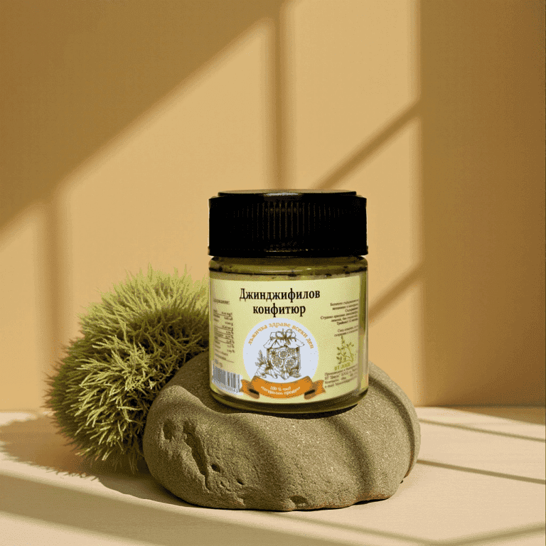 Джинджифилов конфитюр с мед и лимон – 250 г