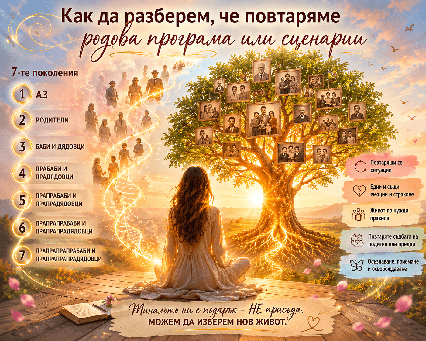 Как да разберем, че повтаряме родова програма или сценарий